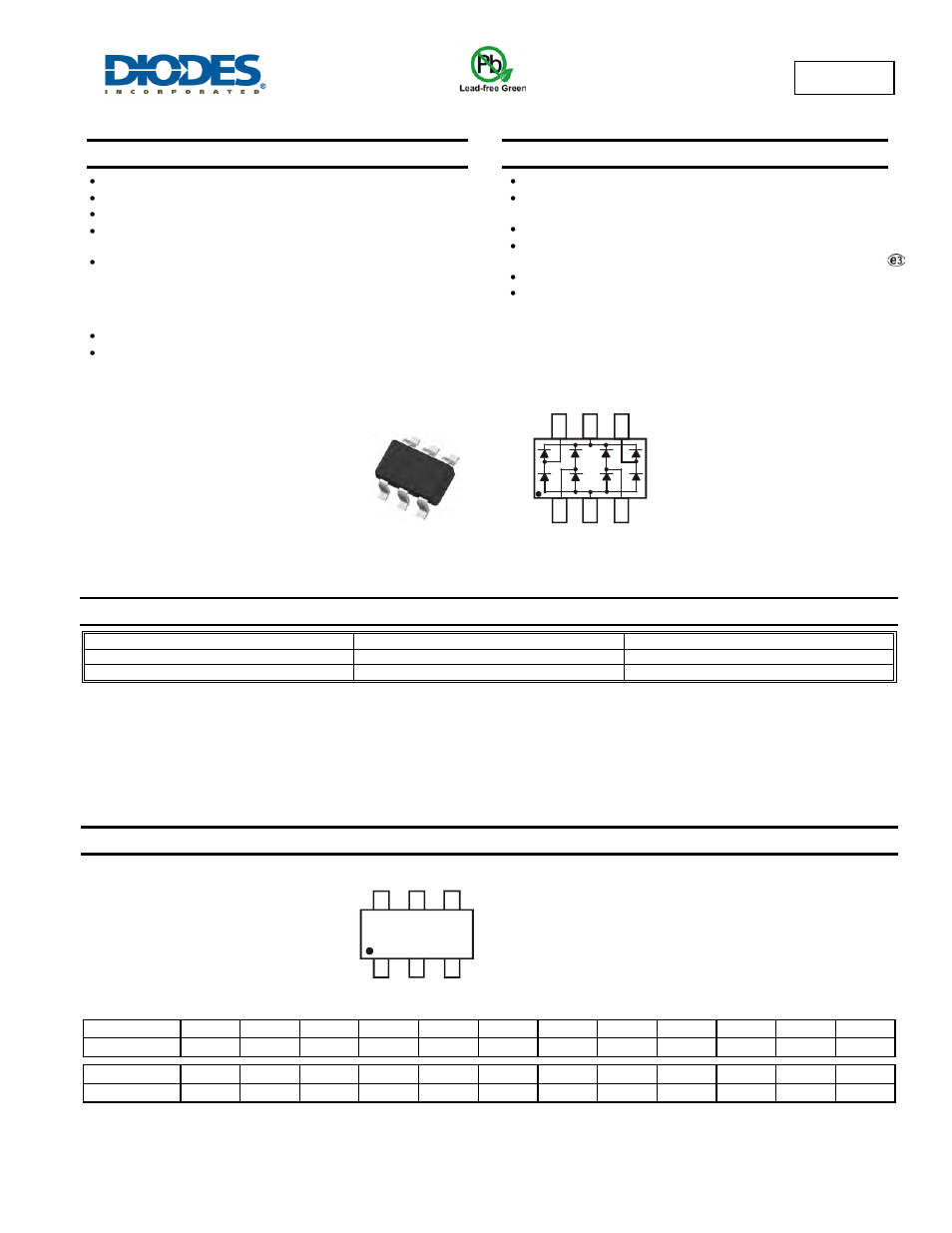 Diodes QSBT40 User Manual | 4 pages