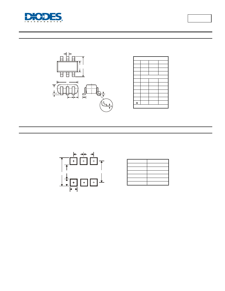 Qsbt40, Package outline dimensions | Diodes QSBT40 User Manual | Page 3 / 4