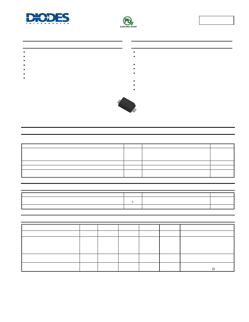 Diodes SBR0230T5 User Manual | 3 pages