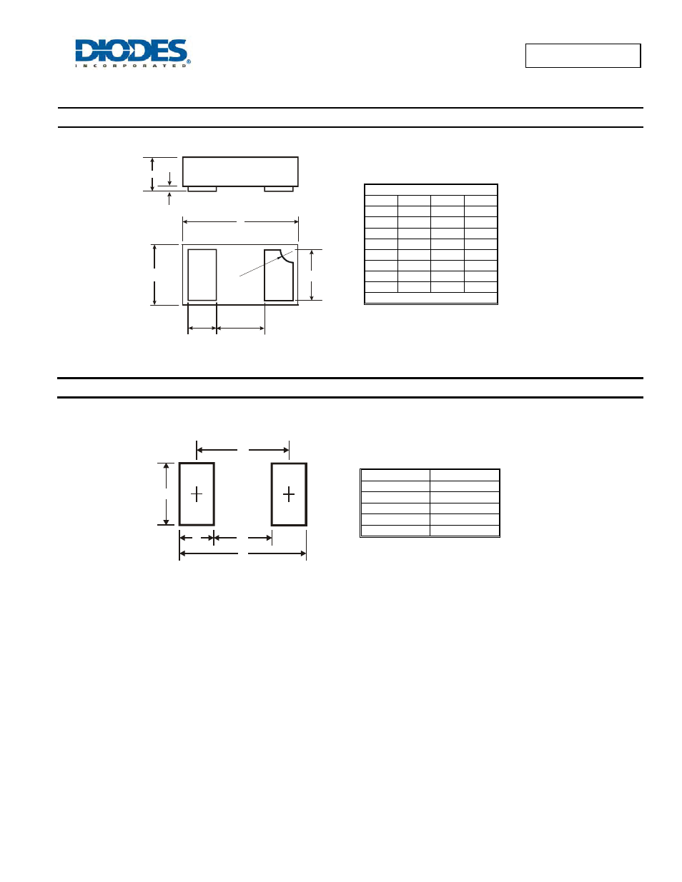 Package outline dimensions, Suggested pad layout | Diodes SBR02U100LP User Manual | Page 4 / 5