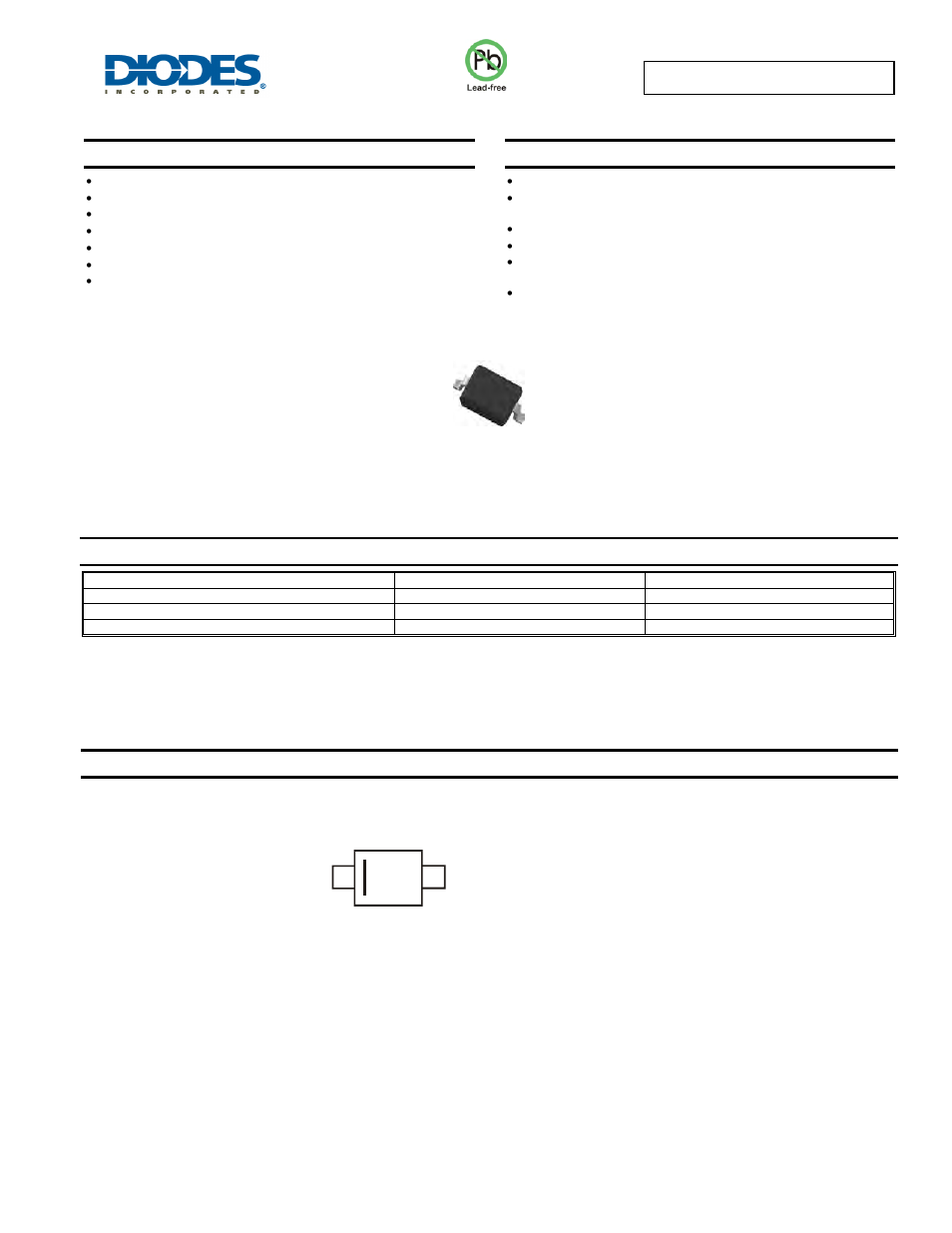 Diodes SD101AWS – SD101CWS User Manual | 4 pages