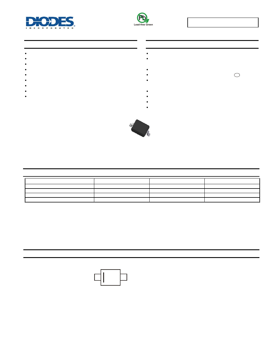 Diodes SD103AWS - SD103CWS User Manual | 4 pages