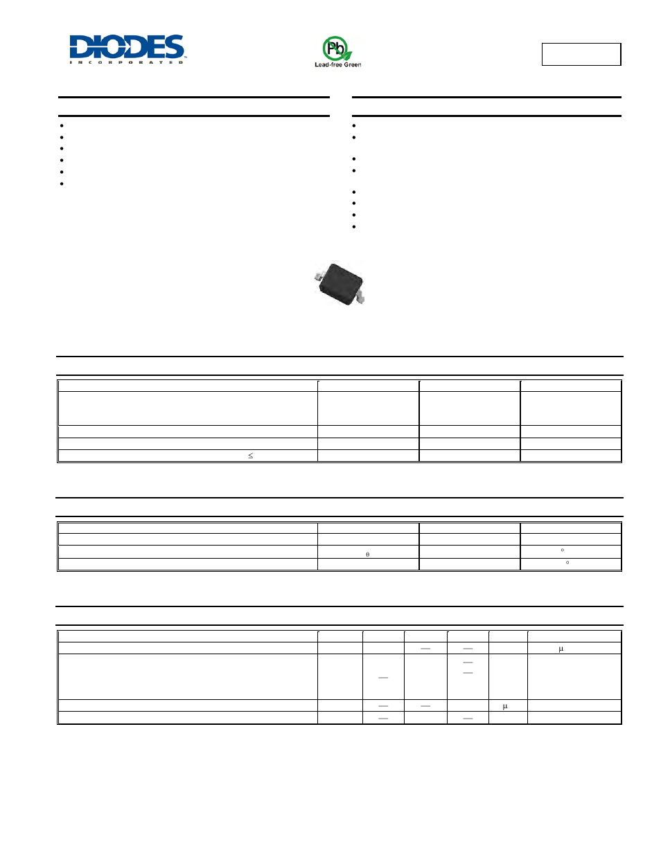 Diodes SD107WS User Manual | 4 pages