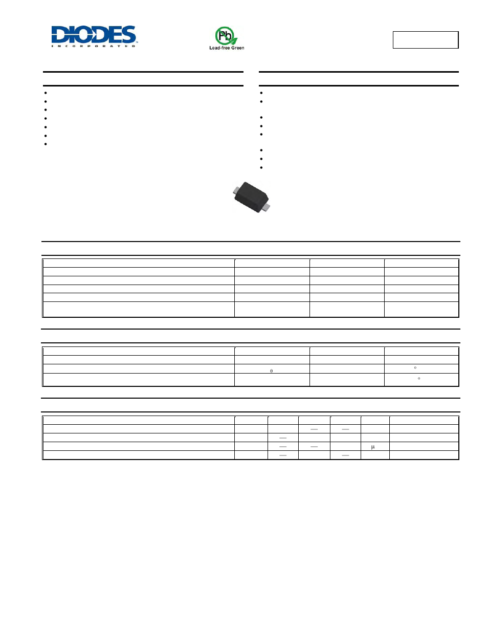 Diodes SDM03U40 User Manual | 3 pages