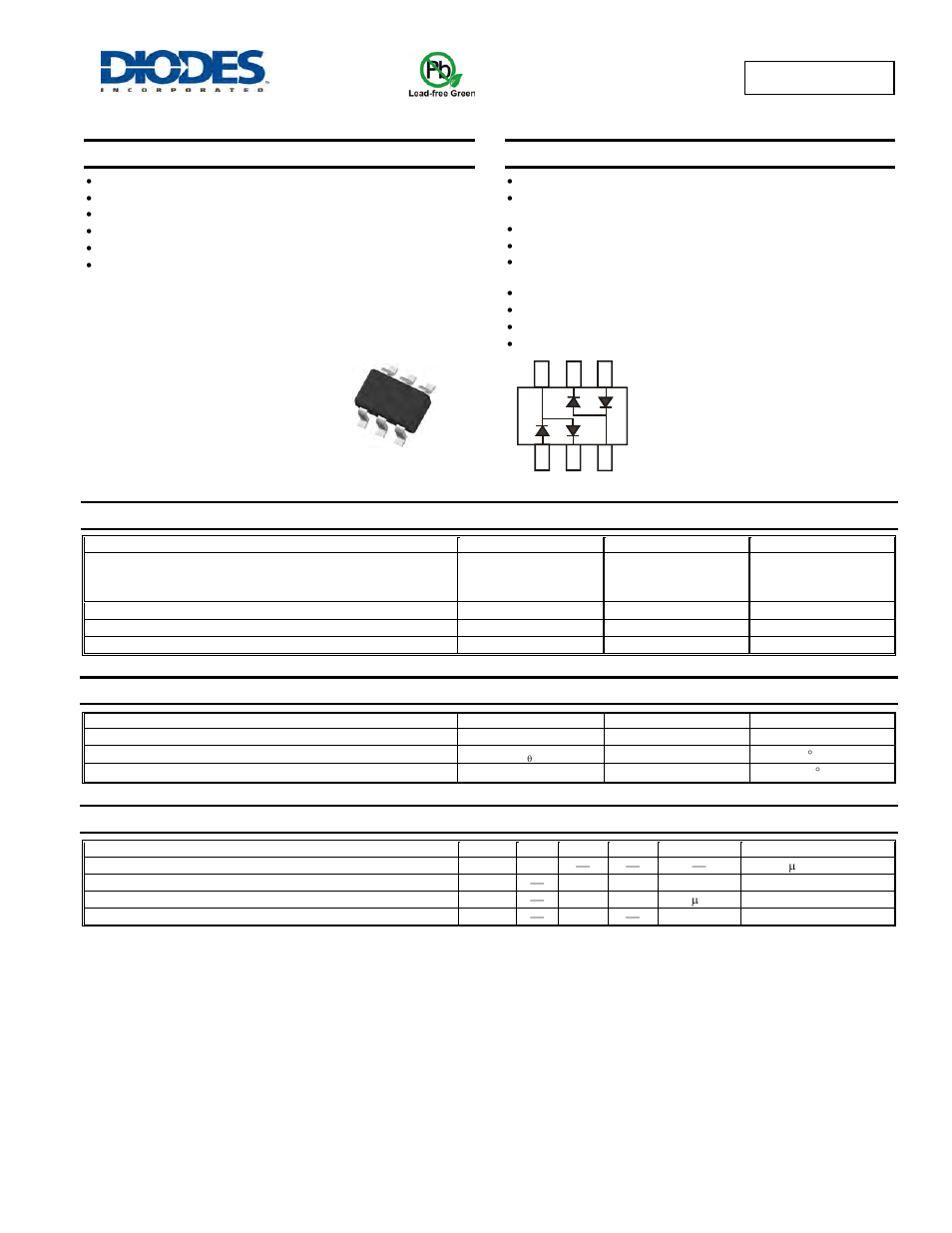 Diodes SDM10M45SD User Manual | 3 pages