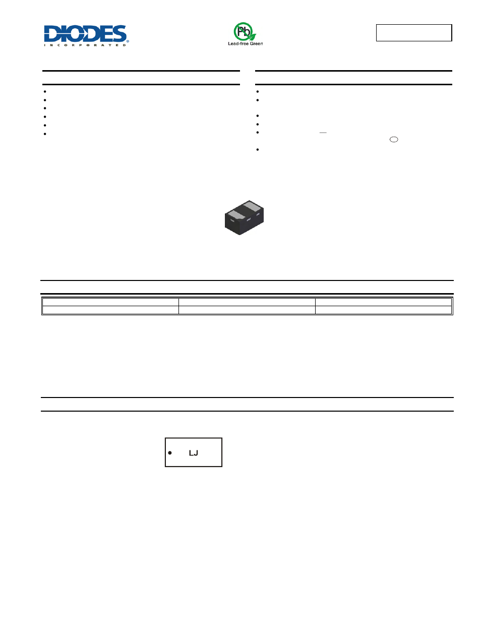 Diodes SDM10U45LP User Manual | 4 pages