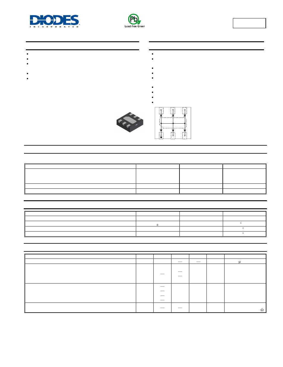 Diodes SDM6CC User Manual | 3 pages