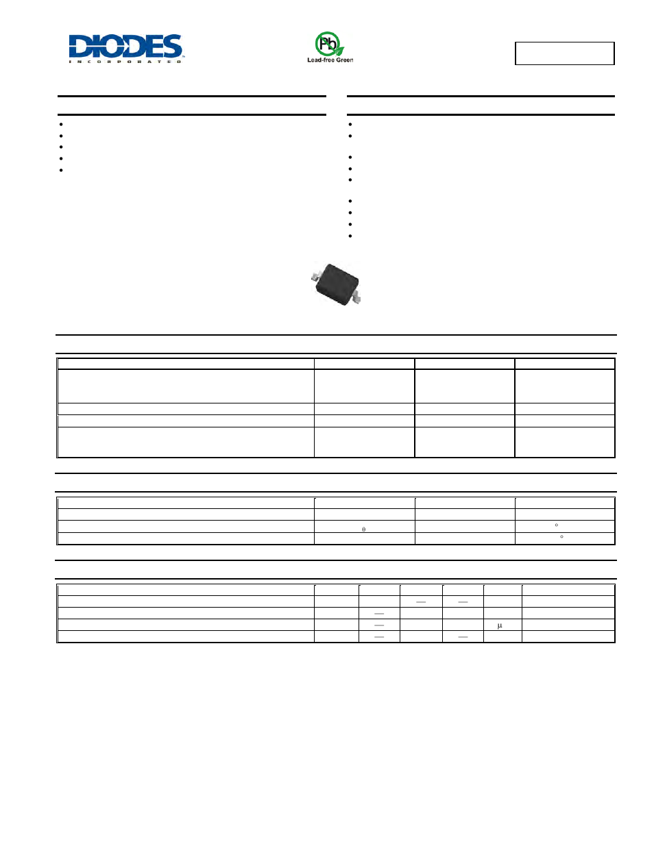 Diodes SDMK0340L User Manual | 3 pages