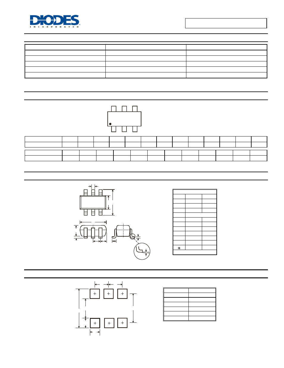 Marking information, Package outline dimensions, Suggested pad layout | Ordering information | Diodes QZX363C5V6 - QZX363C20 User Manual | Page 3 / 4