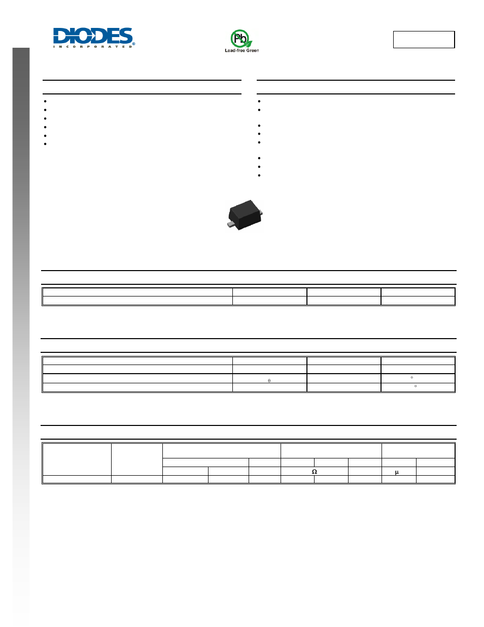 Diodes UDZ5V1BF User Manual | 4 pages