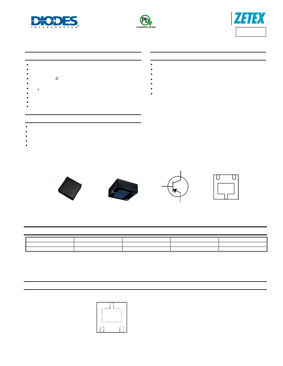 Diodes ZXT2MA User Manual | 7 pages
