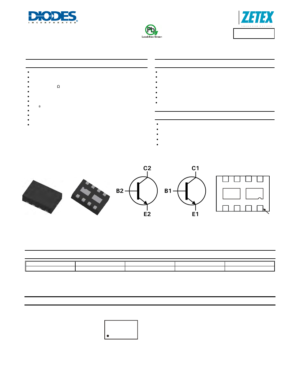 Diodes ZXTD617MC User Manual | 7 pages