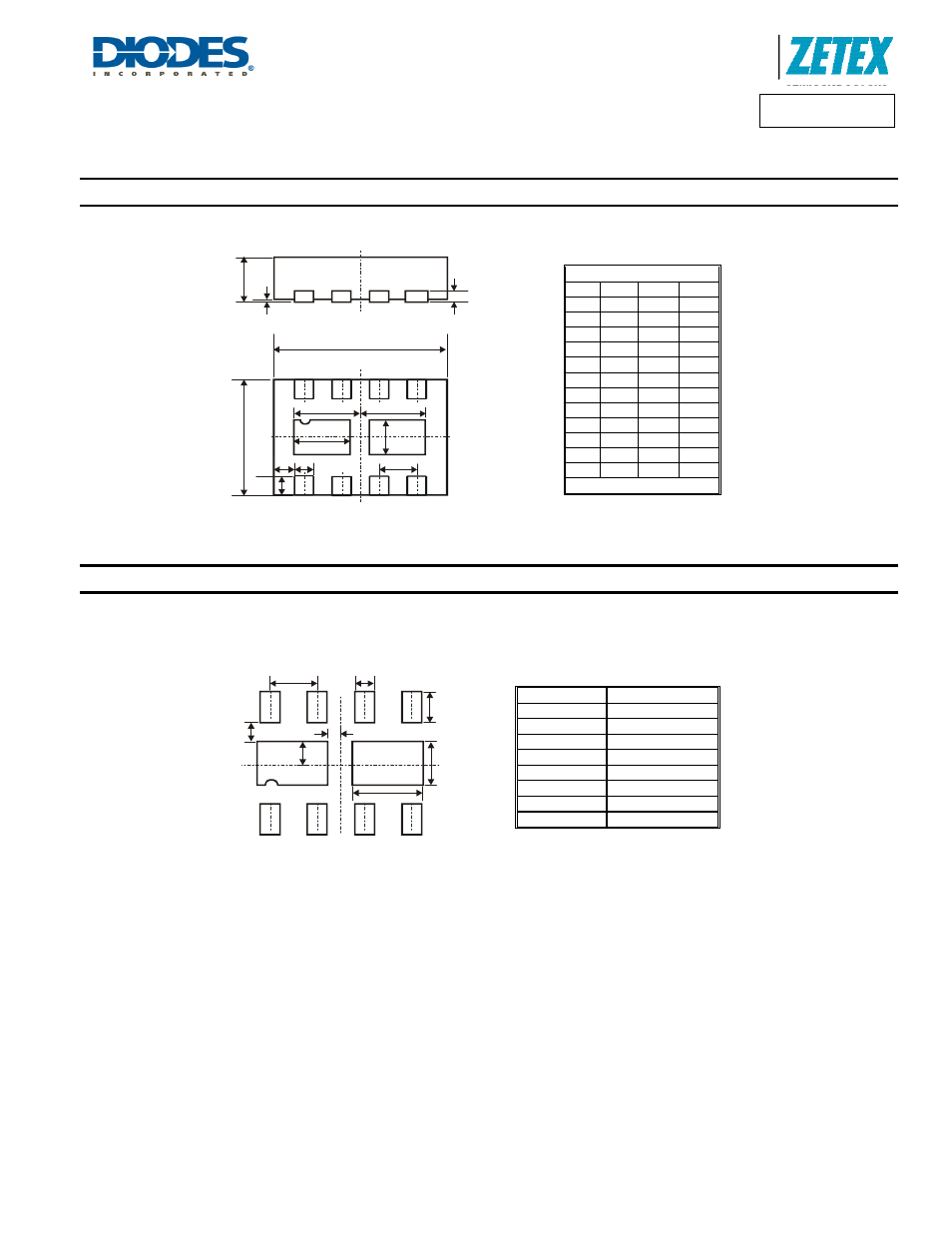 Zxtd717mc, Package outline dimensions, Suggested pad layout | Diodes ZXTD717MC User Manual | Page 6 / 7