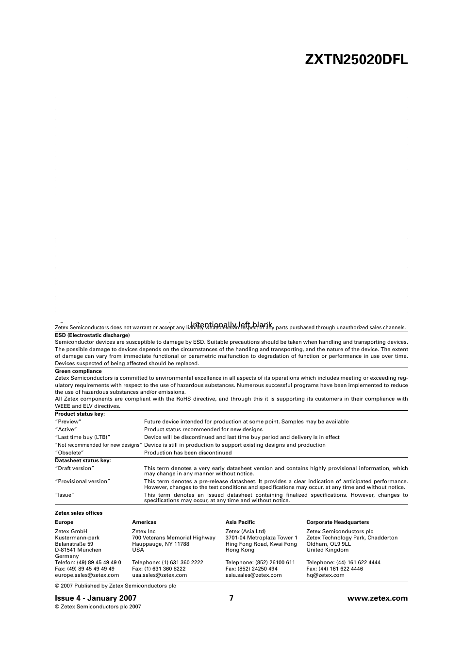 Diodes ZXTN25020DFL User Manual | Page 7 / 8