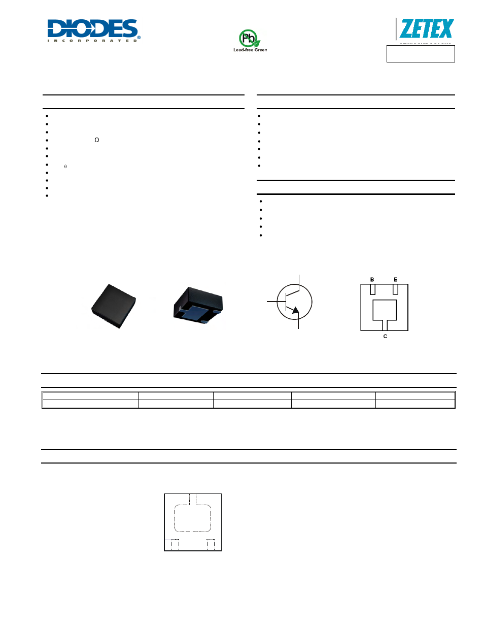 Diodes ZXTN618MA User Manual | 7 pages