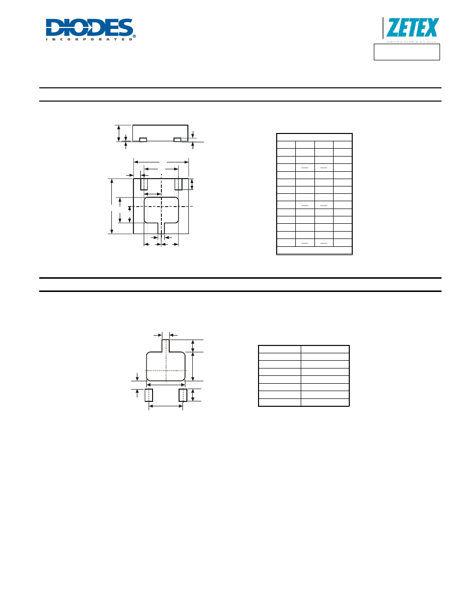 Zxtn618ma, Package outline dimensions, Suggested pad layout | Diodes ZXTN618MA User Manual | Page 6 / 7