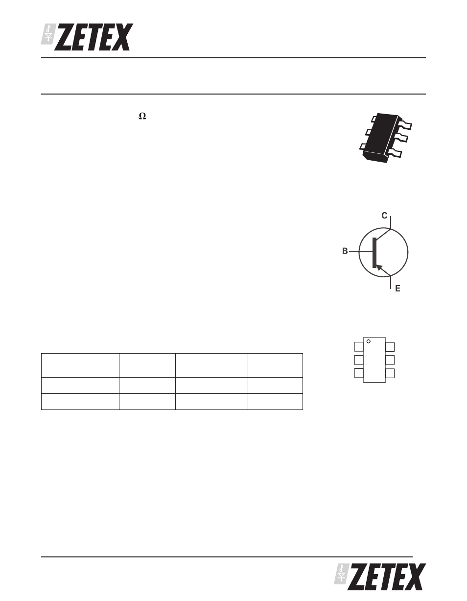 Diodes ZXT10P40DE6 User Manual | 6 pages