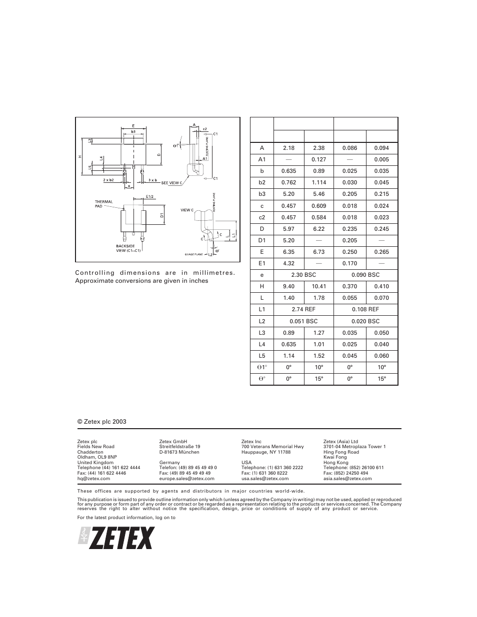 Zxt790ak | Diodes ZXT790AK User Manual | Page 6 / 6