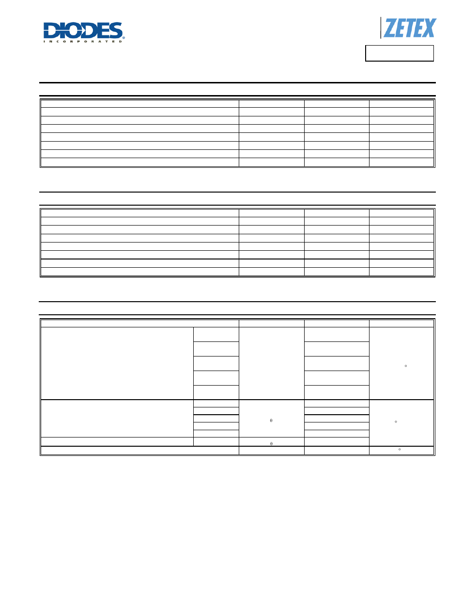 Maximum ratings – q1 (npn transistor), Maximum ratings – q2 (pnp transistor), Thermal characteristics | Diodes ZXTC2045E6 User Manual | Page 2 / 6