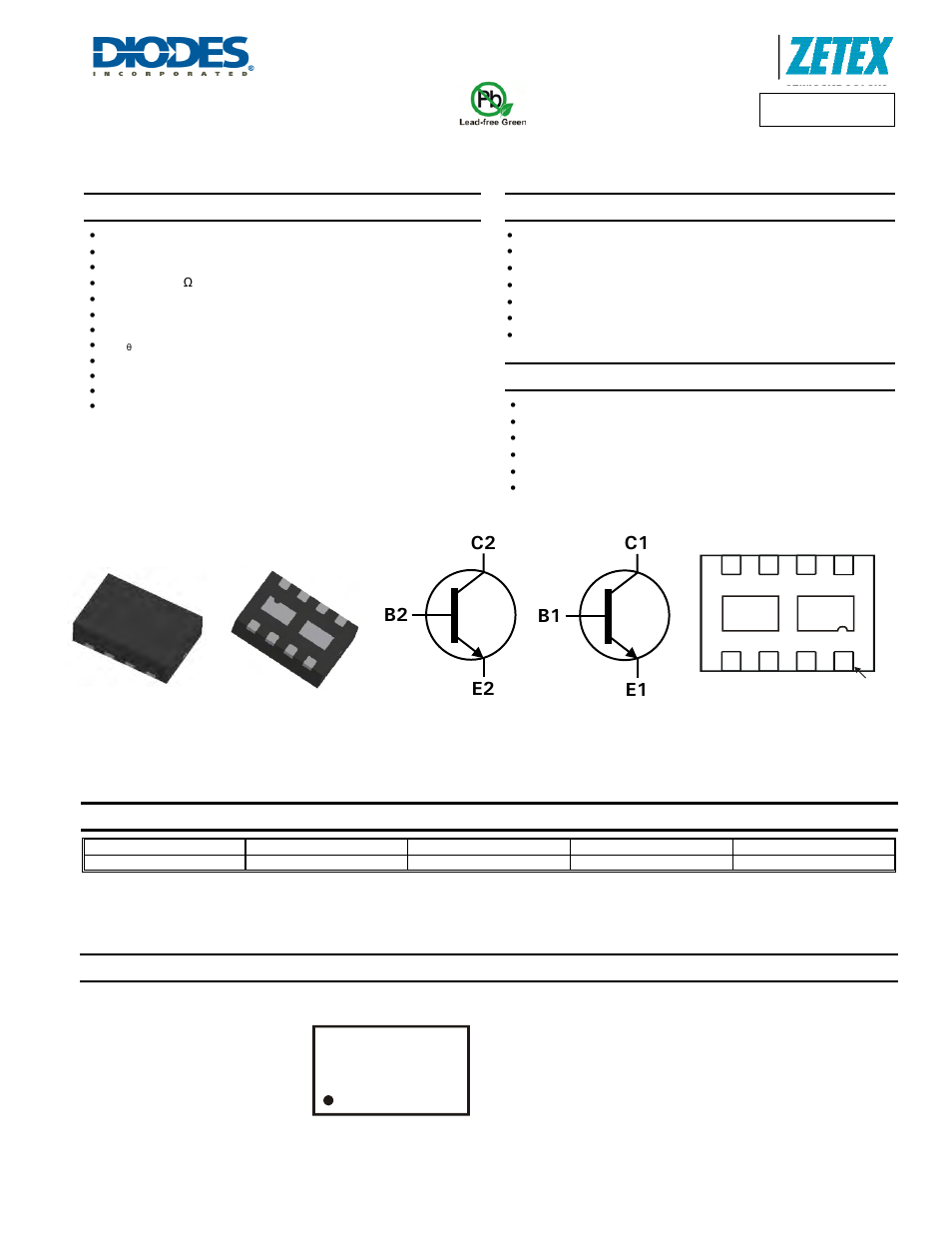 Diodes ZXTD619MC User Manual | 7 pages