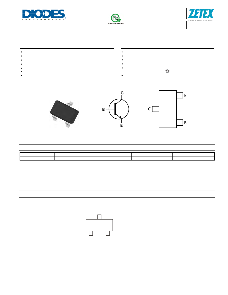 Diodes ZUMT491 User Manual | 7 pages