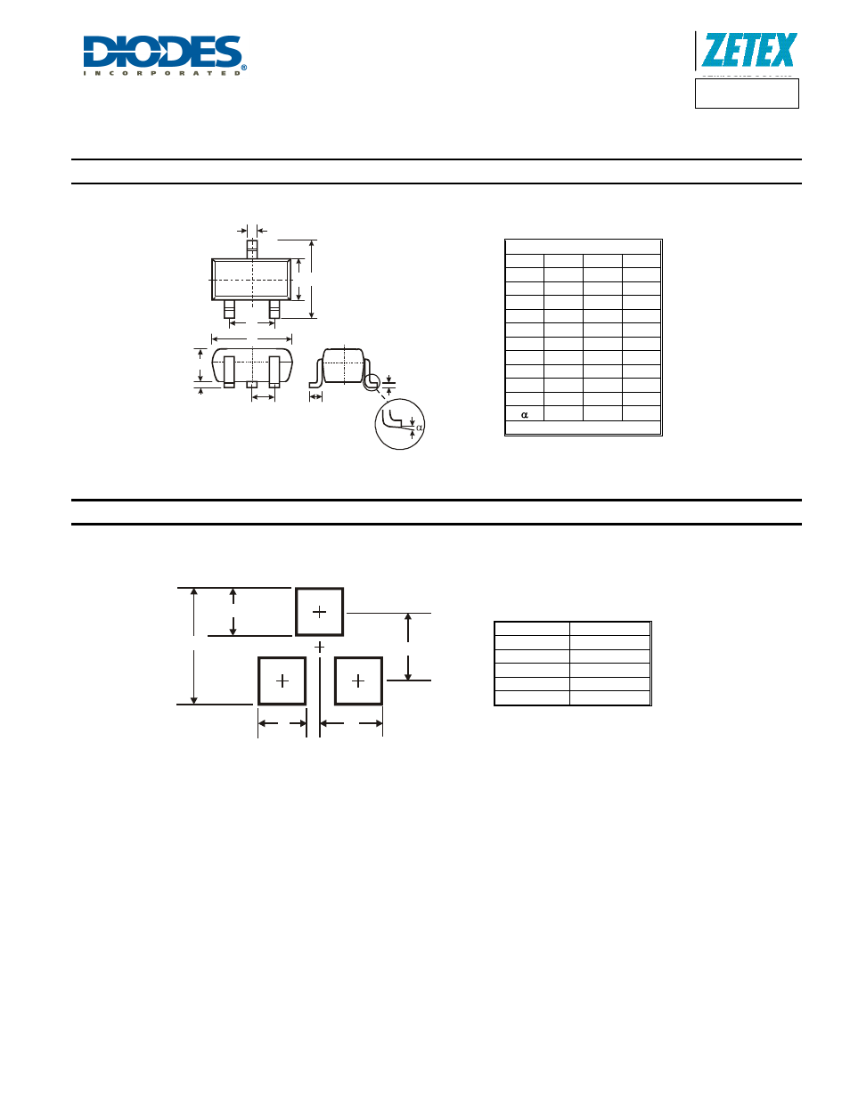 Zumt491, Package outline dimensions, Suggested pad layout | Diodes ZUMT491 User Manual | Page 6 / 7