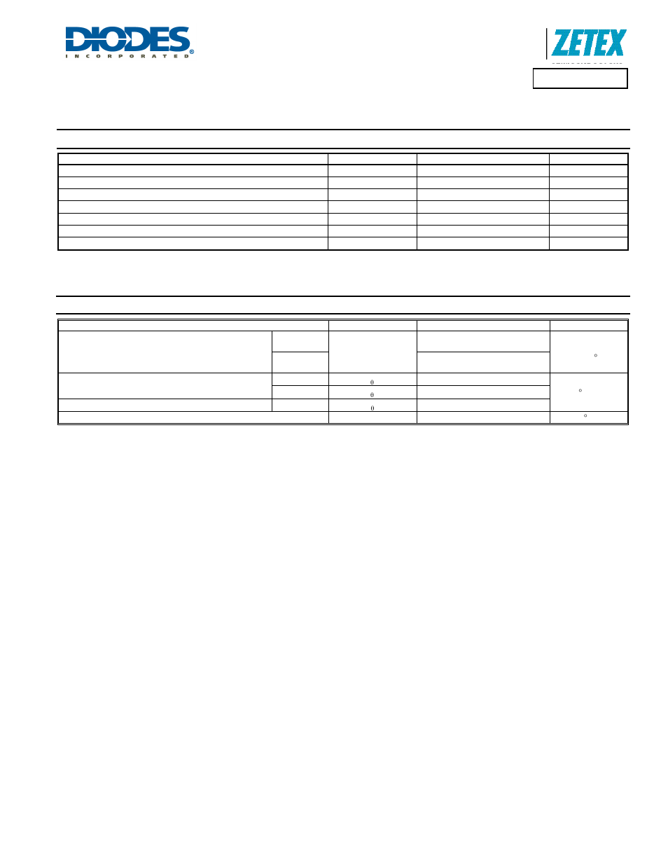 Maximum ratings, Thermal characteristics | Diodes ZX5T1951G User Manual | Page 2 / 7