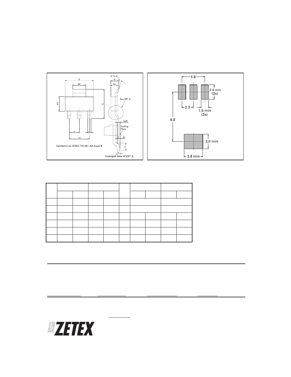 Zxtp2012g | Diodes ZXTP2012G User Manual | Page 6 / 6