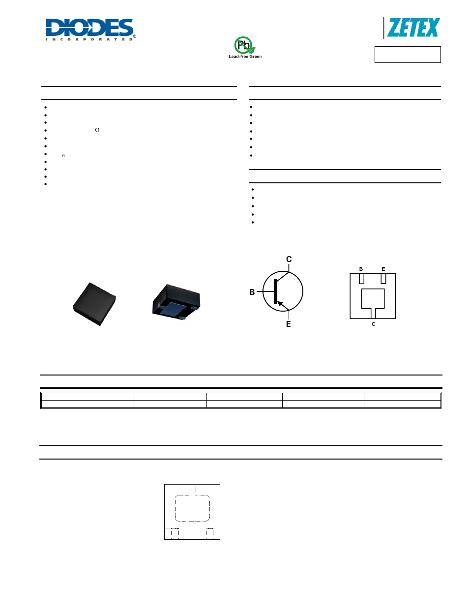 Diodes ZXTP722MA User Manual | 7 pages