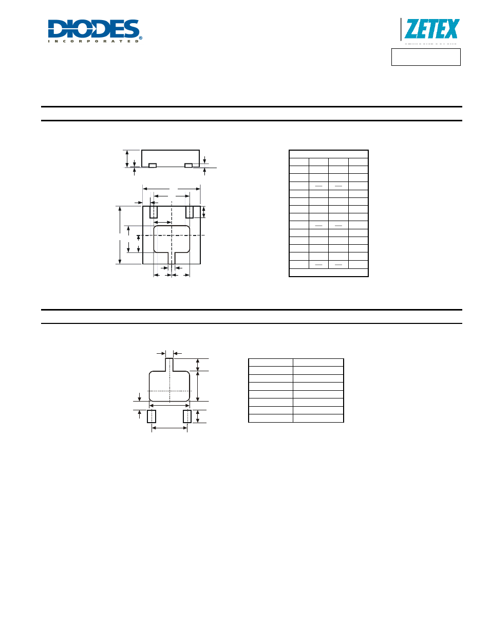 Zxtp722ma, Package outline dimensions suggested pad layout | Diodes ZXTP722MA User Manual | Page 6 / 7