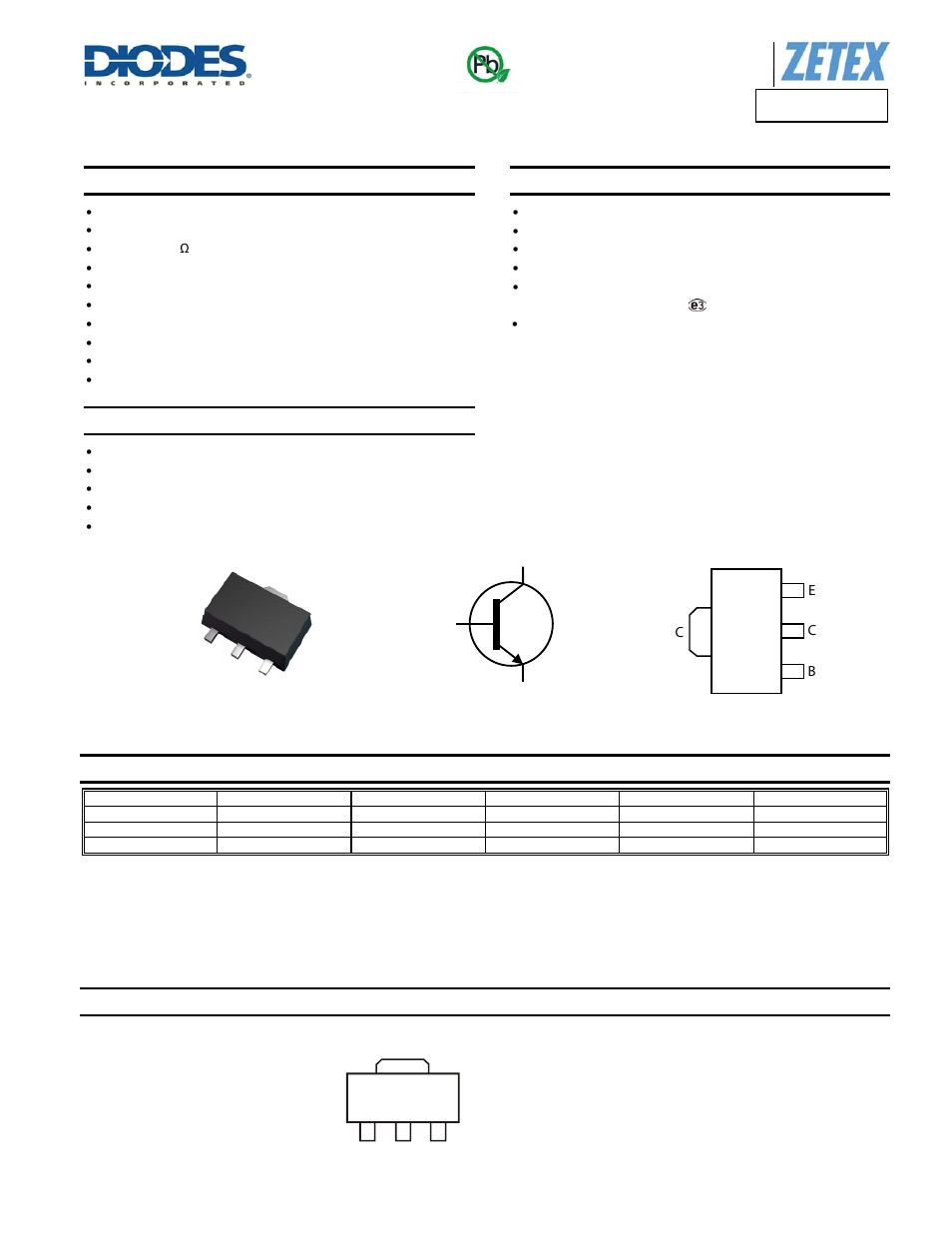 Diodes ZXTN2010Z User Manual | 7 pages