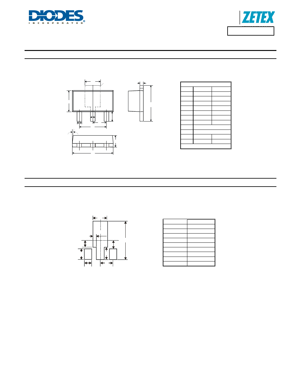 Zxtn4000z, Package outline dimensions, Suggested pad layout | Diodes ZXTN4000Z User Manual | Page 4 / 5