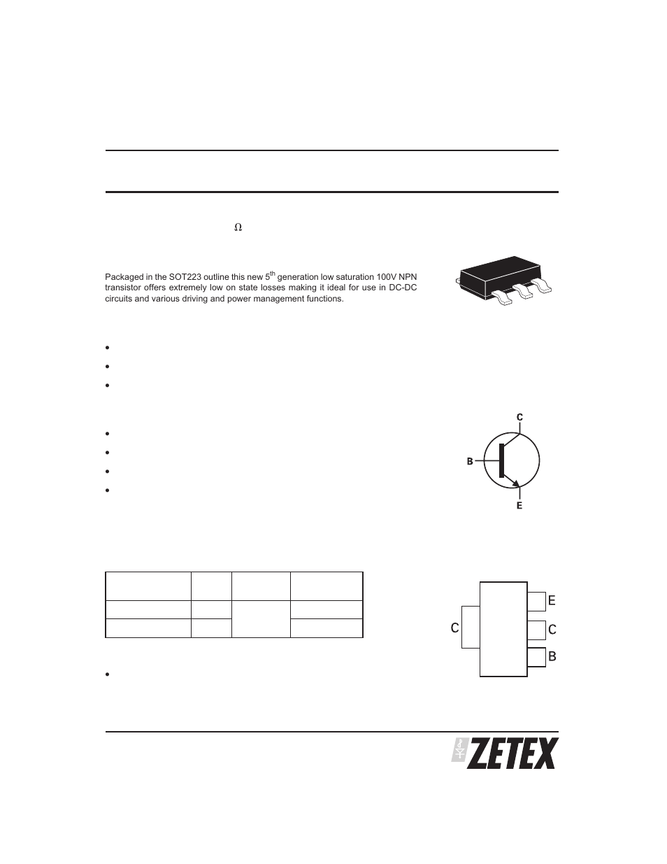 Diodes ZX5T853G User Manual | 6 pages