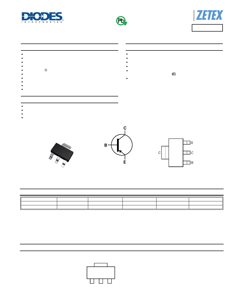 Diodes ZX5T953G User Manual | 7 pages