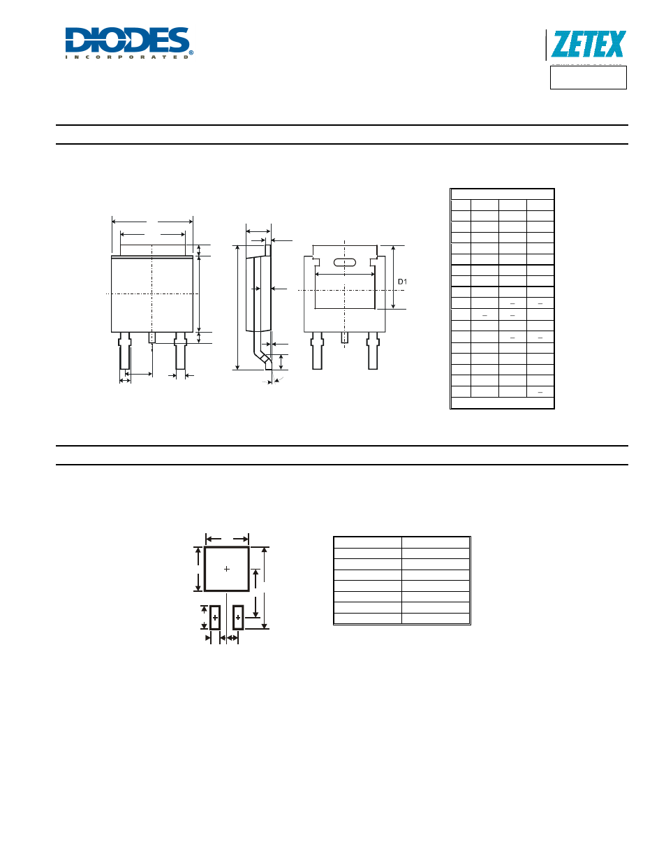 Zxt951k, Package outline dimensions, Suggested pad layout | Diodes ZXT951K User Manual | Page 6 / 7