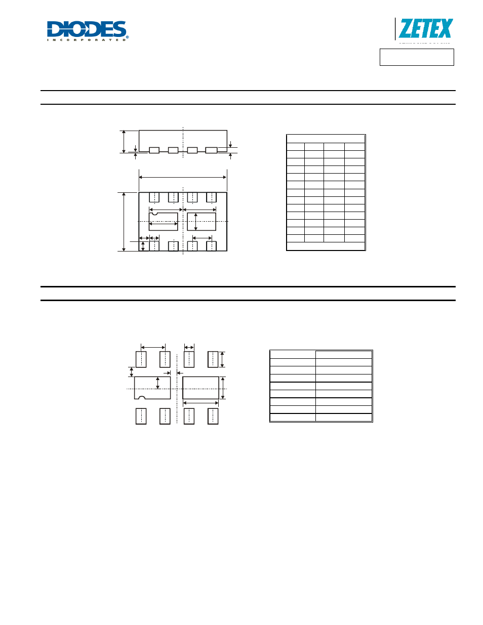 Zxtc6720mc, Package outline dimensions, Suggested pad layout | Diodes ZXTC6720MC User Manual | Page 8 / 9