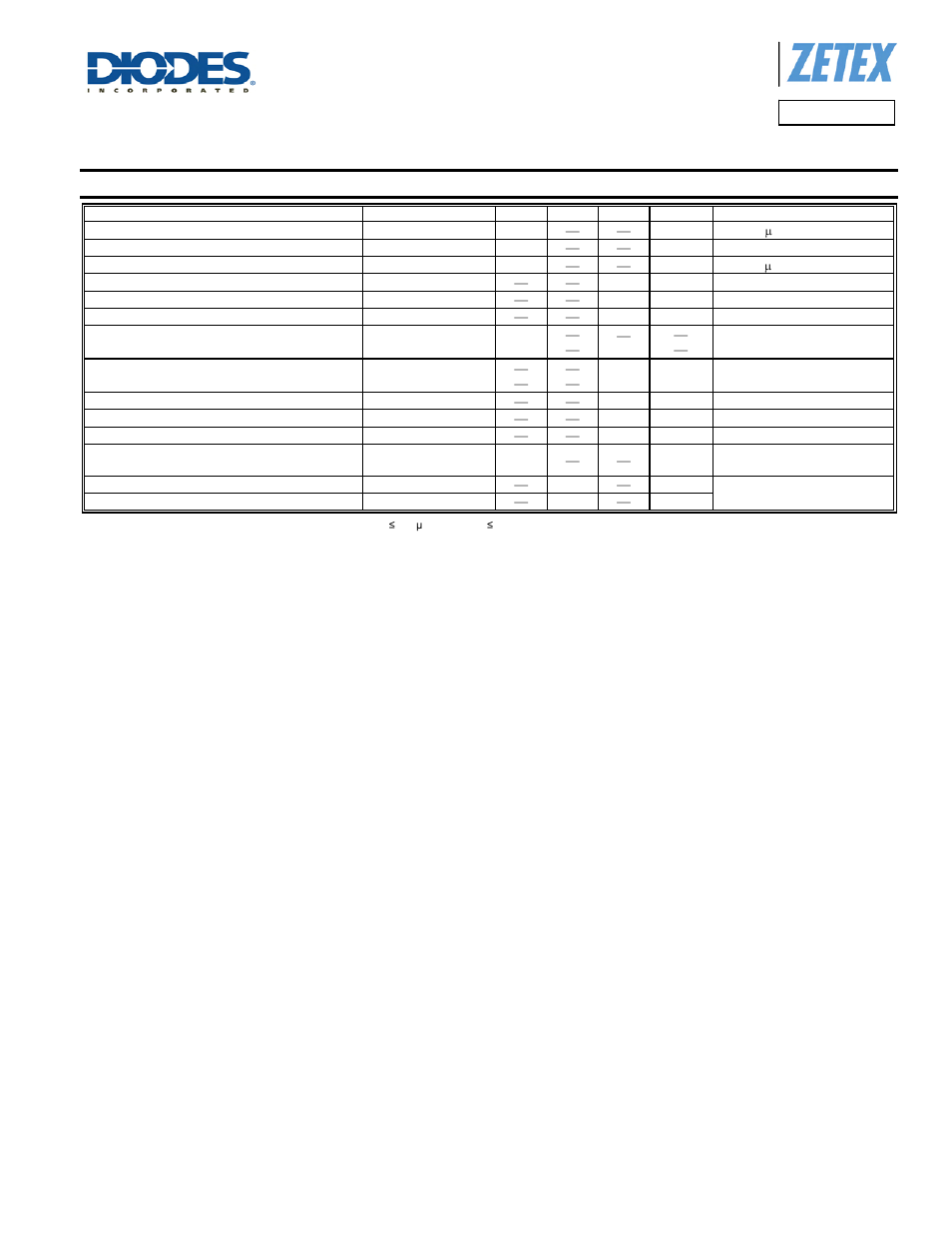 Electrical characteristics, Zxtp558l, A product line of diodes incorporated | Diodes ZXTP558L User Manual | Page 3 / 6