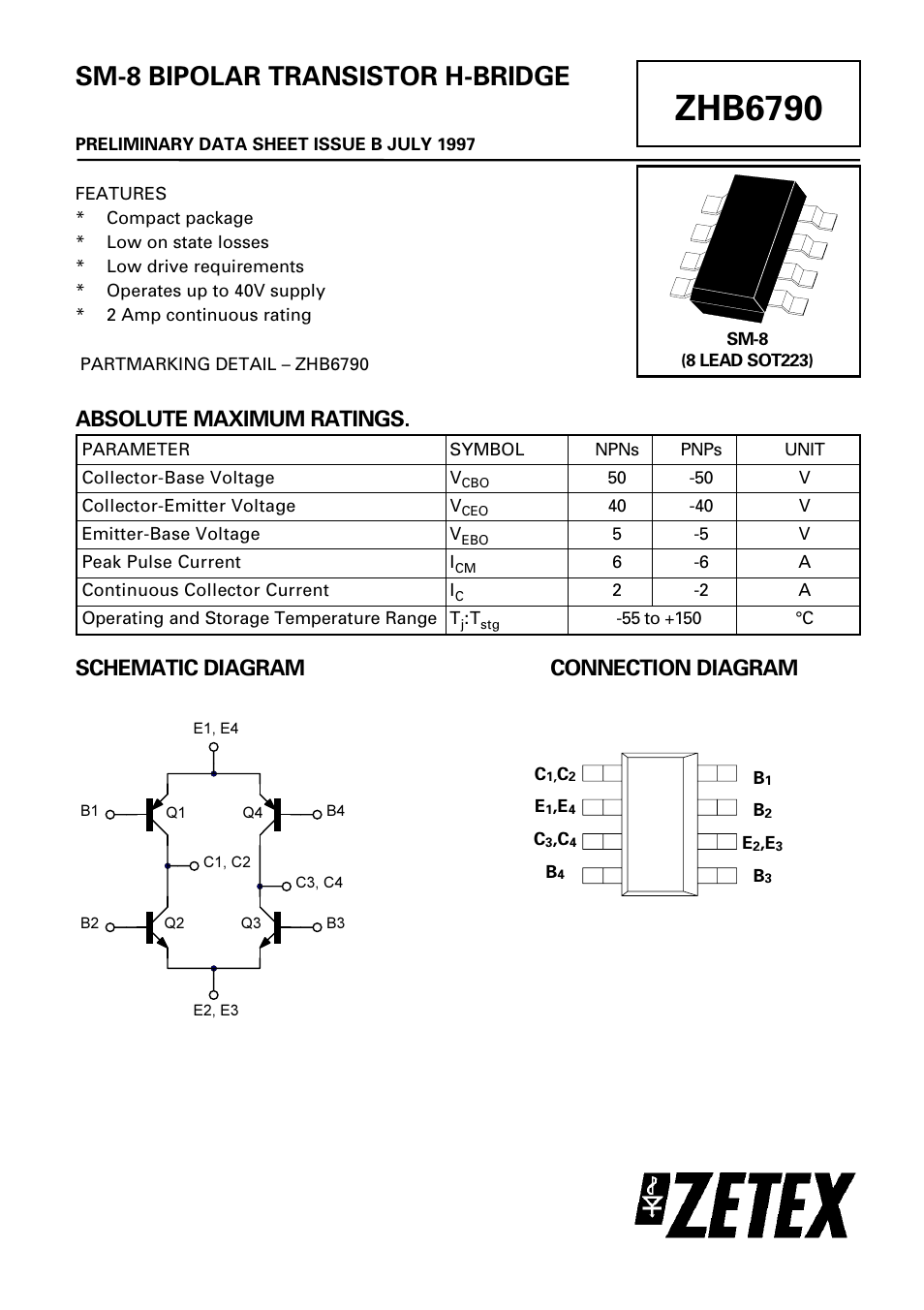 Diodes ZHB6790 User Manual | 8 pages