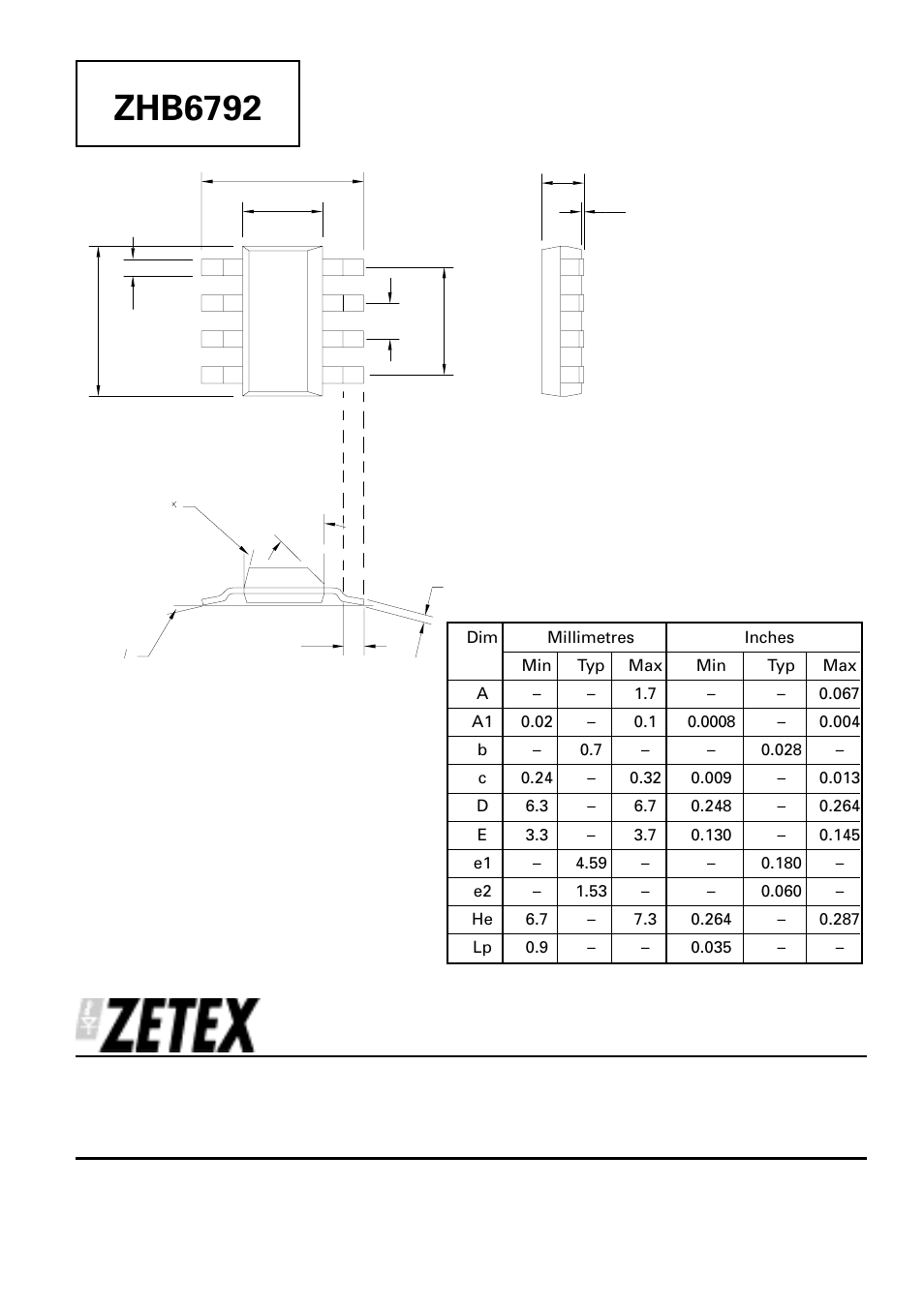 Zhb6792 | Diodes ZHB6792 User Manual | Page 7 / 7