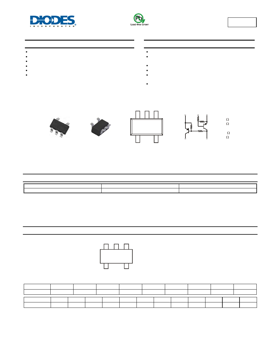 Diodes UMC5N User Manual | 5 pages