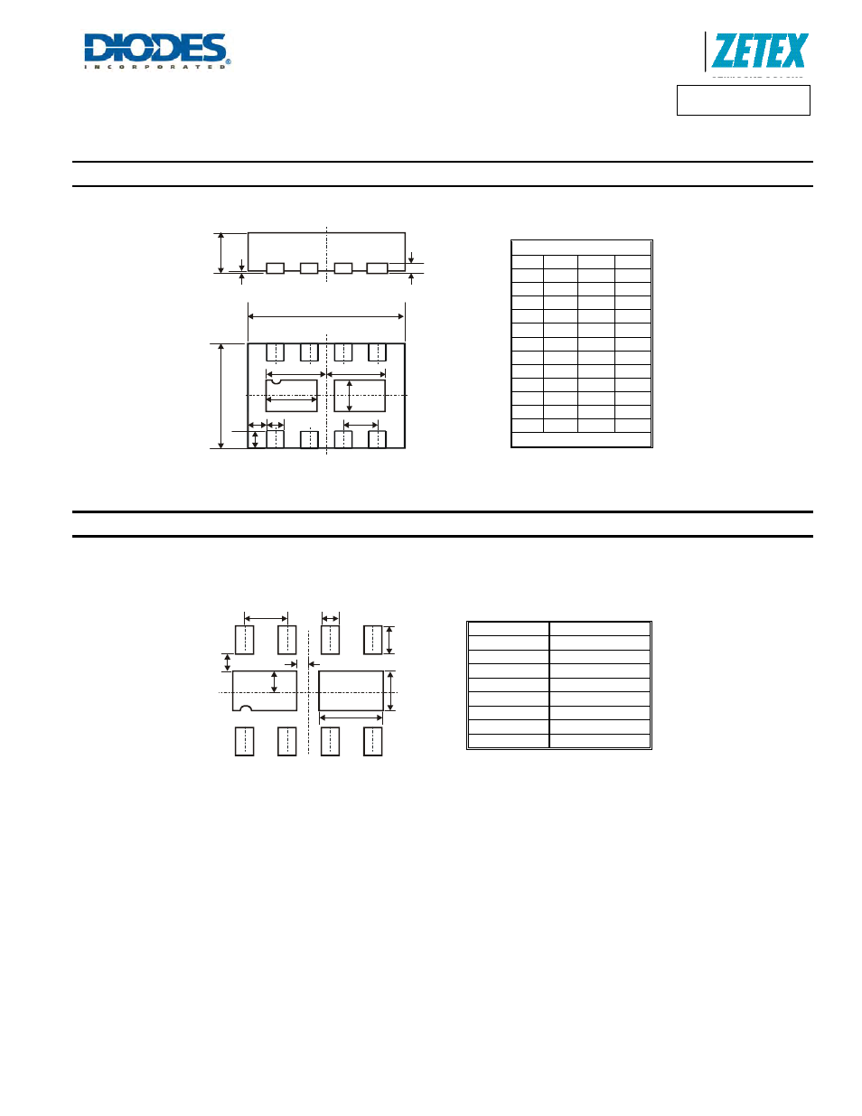 Zxtns618mc, Package outline dimensions, Suggested pad layout | Diodes ZXTNS618MC User Manual | Page 9 / 10