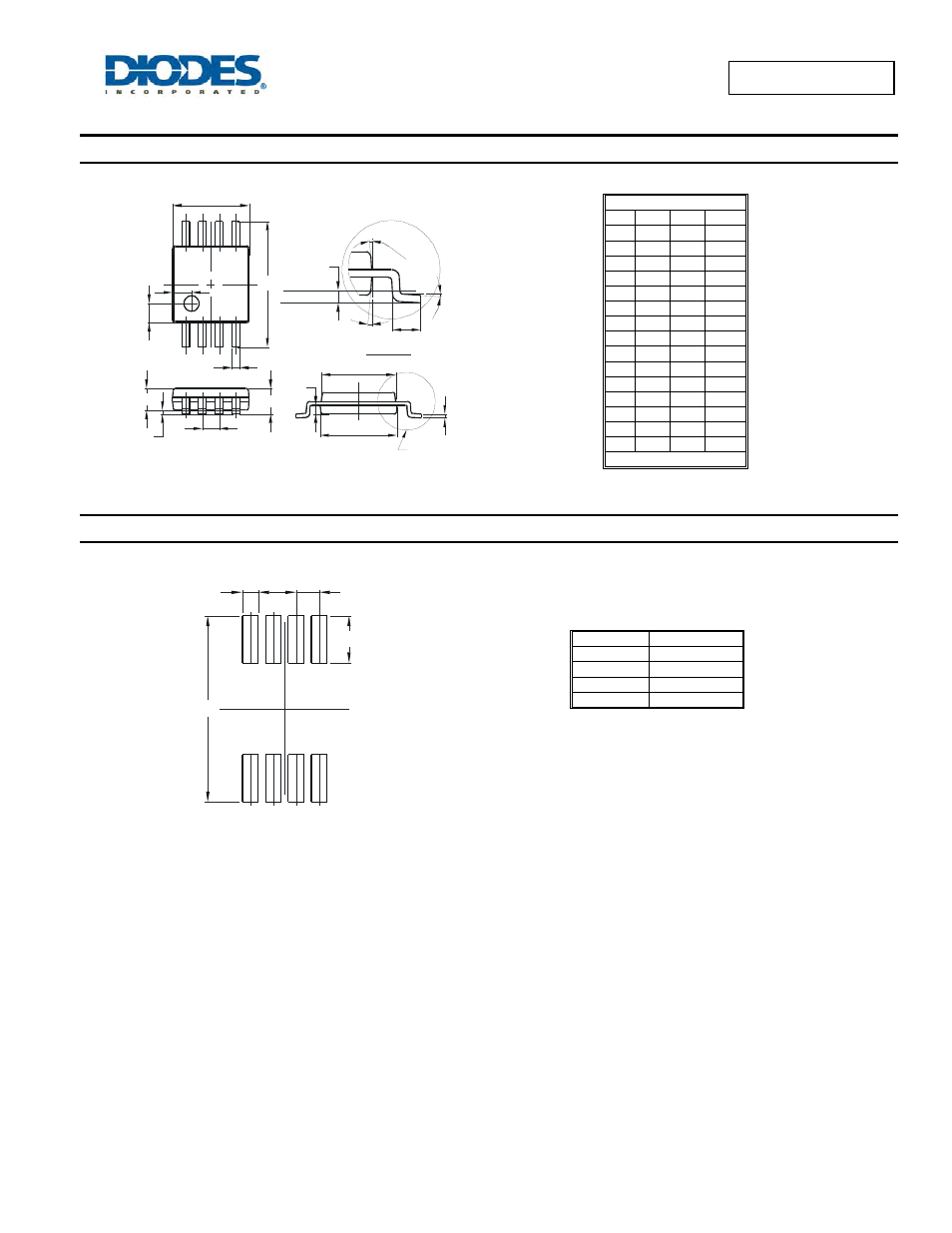 Zxmd63n02x, Package outline dimensions, Suggested pad layout | Diodes ZXMD63N02X User Manual | Page 7 / 8