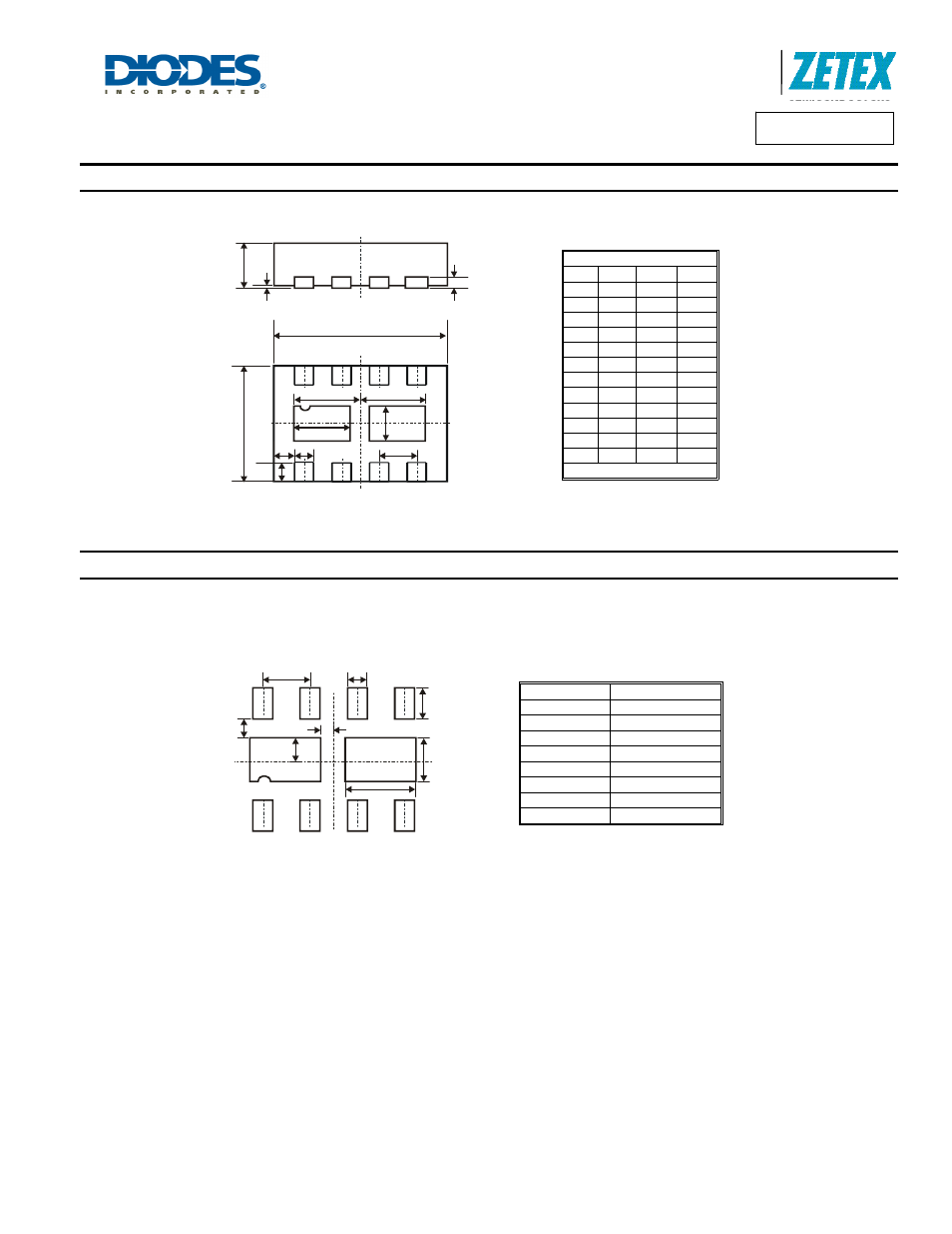 Zxmn2amc, Package outline dimensions, Suggested pad layout | Diodes ZXMN2AMC User Manual | Page 7 / 8