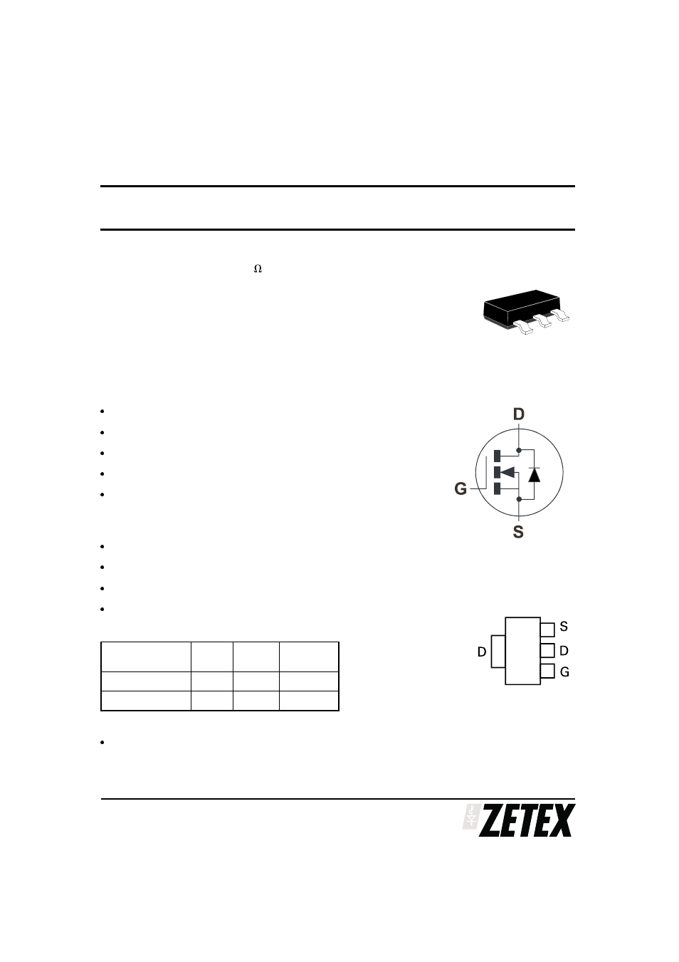 Diodes ZXM62N03G User Manual | 7 pages