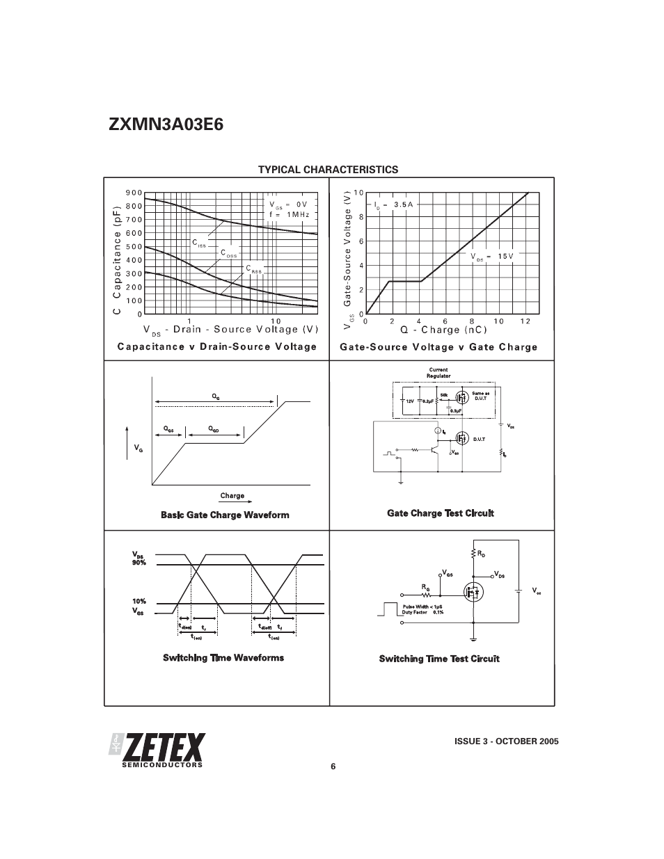 Zxmn3a03e6 | Diodes ZXMN3A03E6 User Manual | Page 6 / 7
