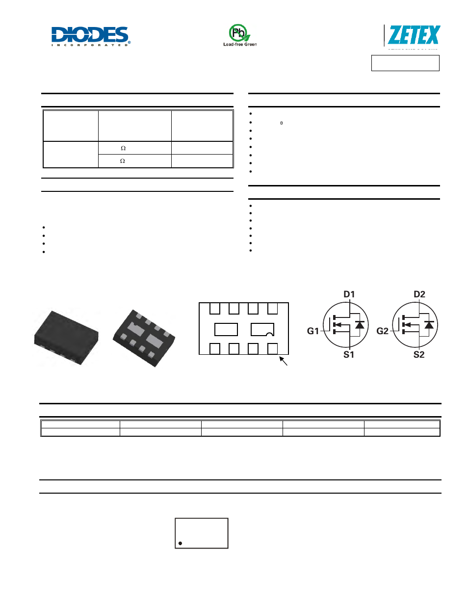 Diodes ZXMN3AMC User Manual | 8 pages