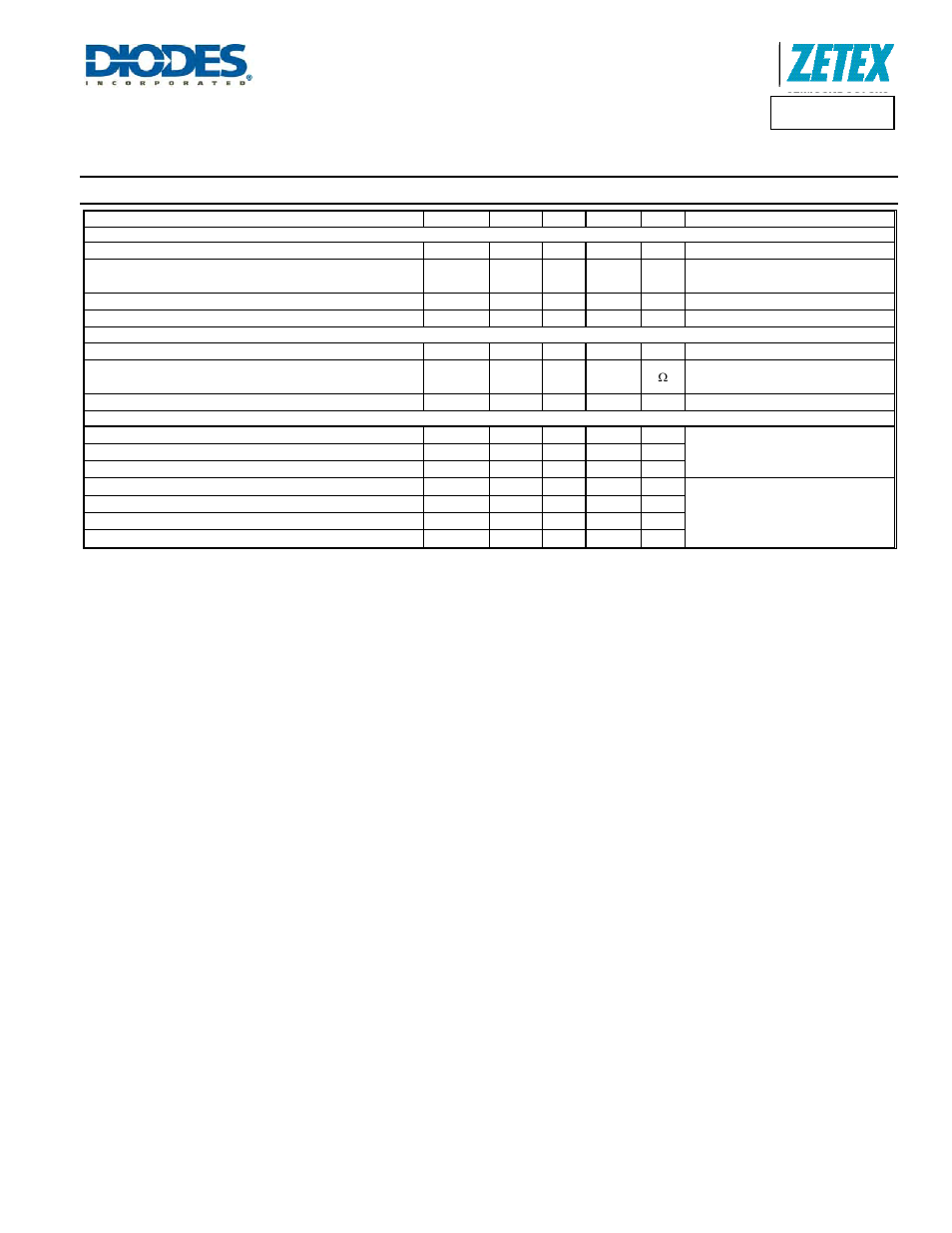 Zvn4106f, Electrical characteristics | Diodes ZVN4106F User Manual | Page 3 / 6