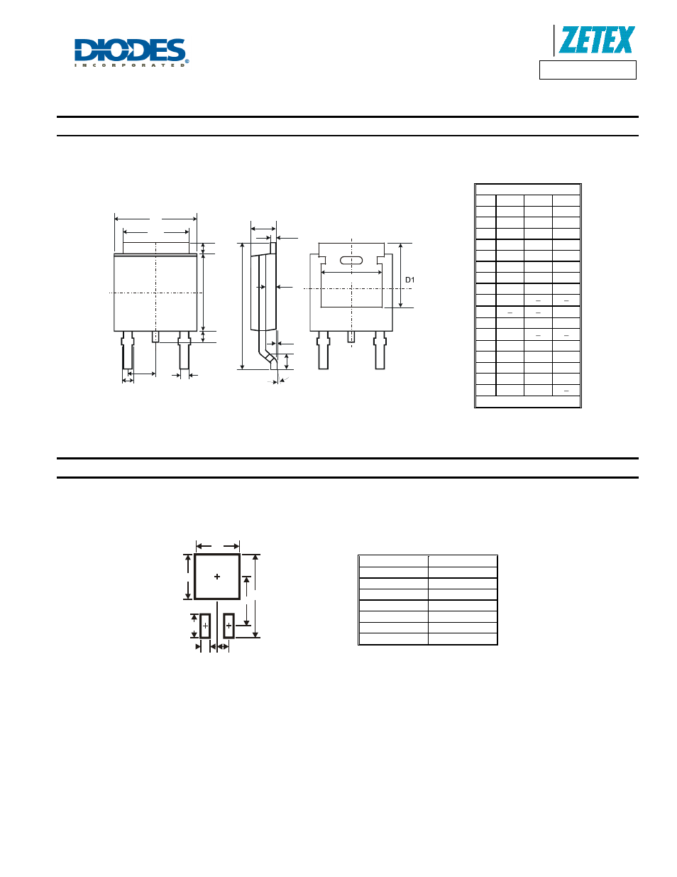 Zxmn6a09k, Package outline dimensions, Suggested pad layout | Diodes ZXMN6A09K User Manual | Page 7 / 8