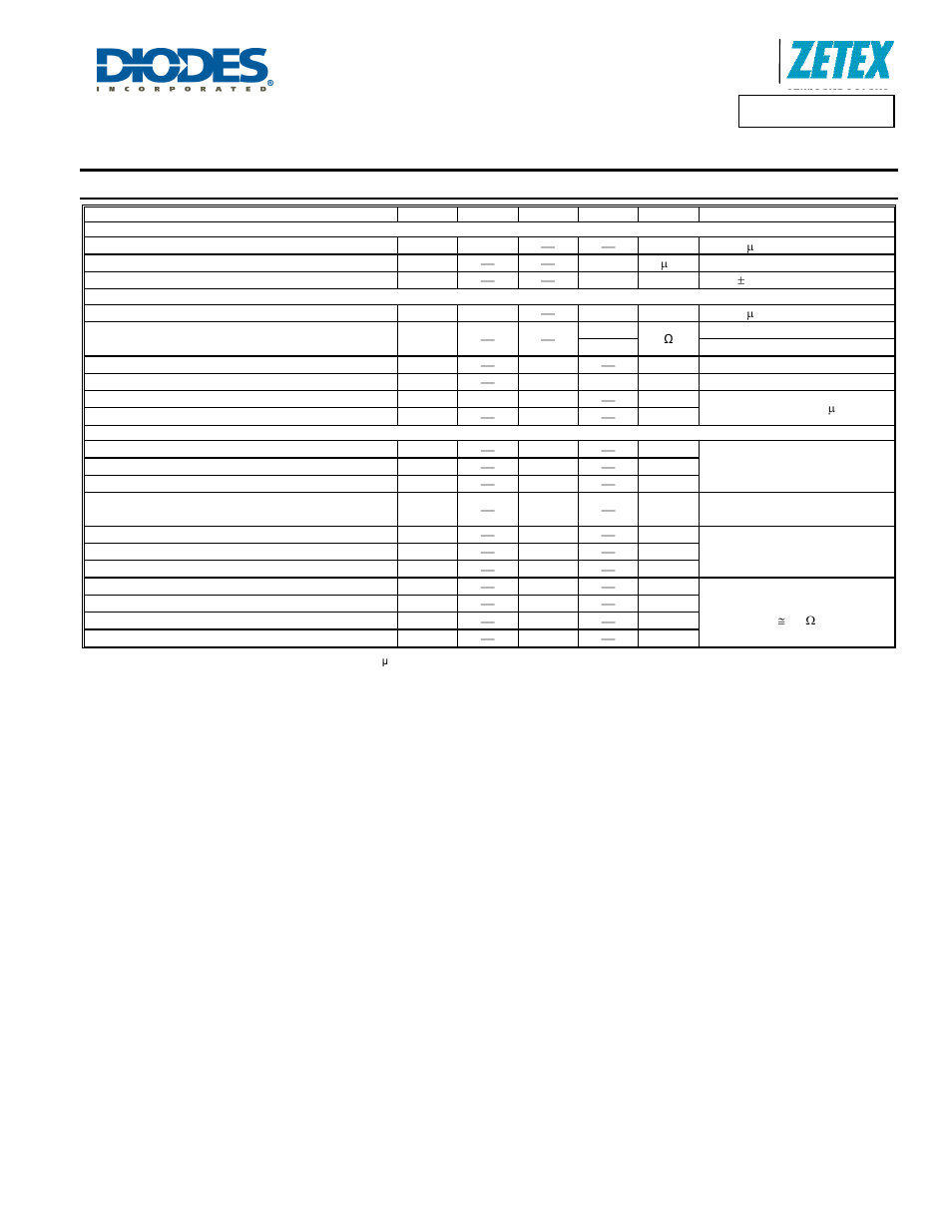 Electrical characteristics | Diodes ZXMN10A08E6 User Manual | Page 3 / 7