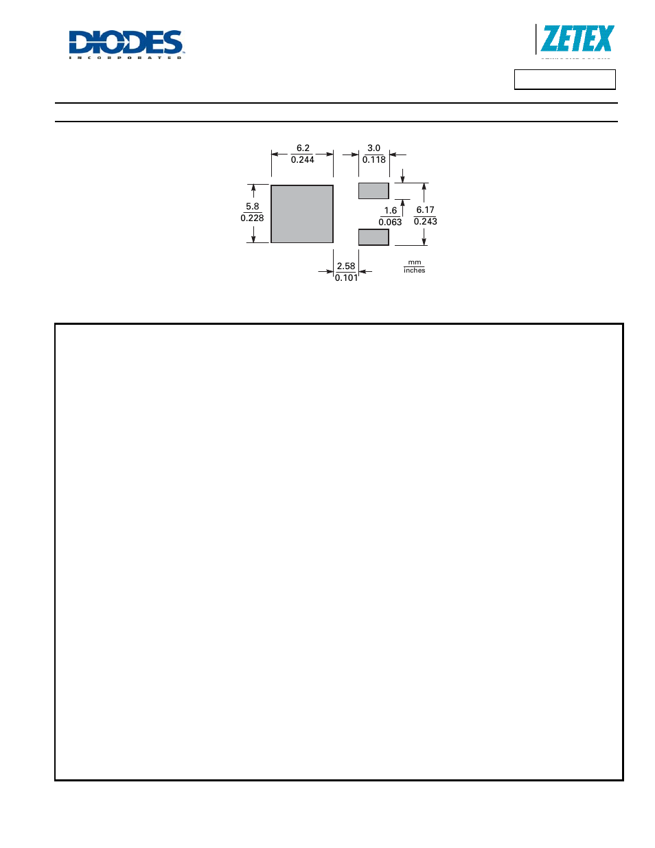Zxmn15a27k, Suggested pad layout | Diodes ZXMN15A27K User Manual | Page 8 / 8